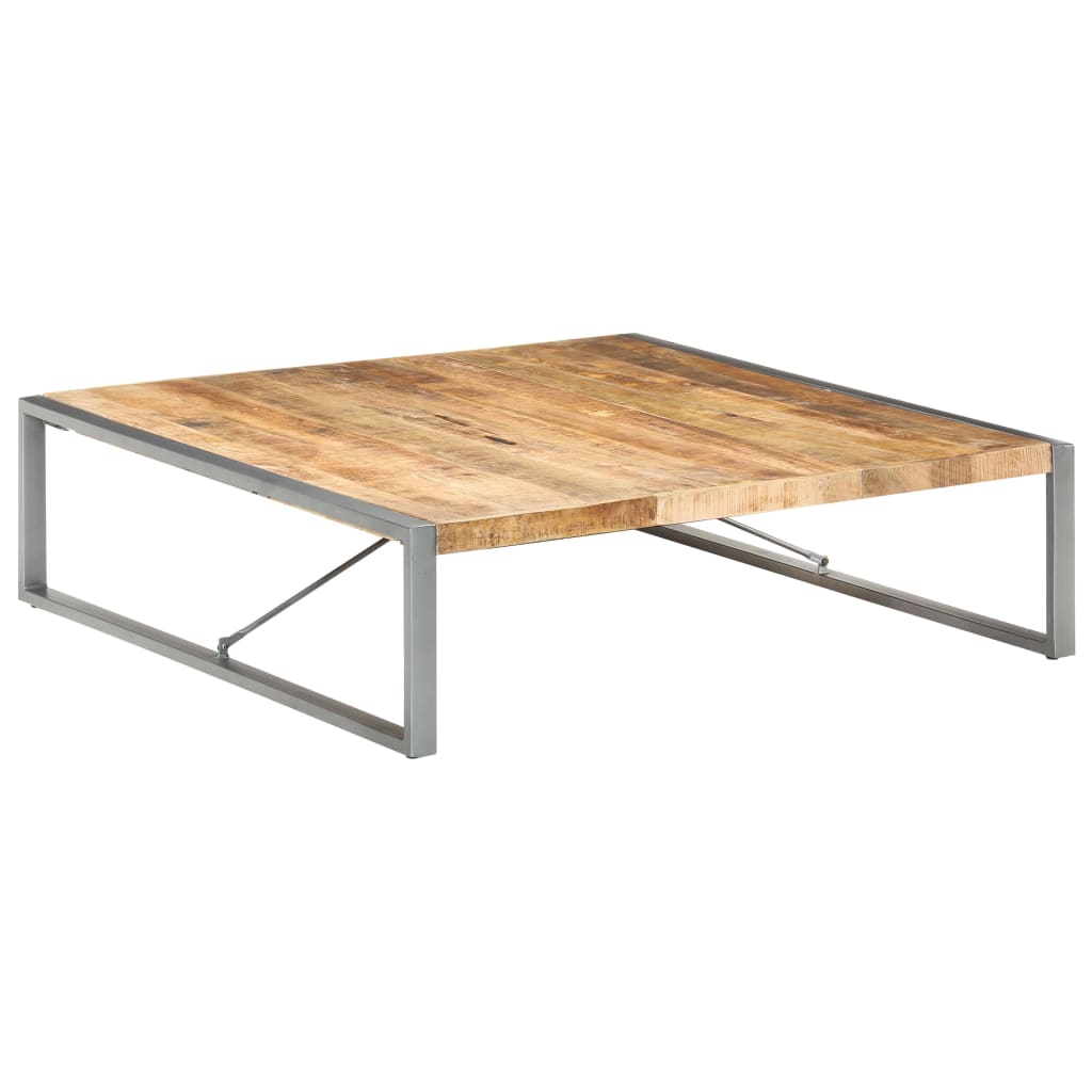 Coffee Table 140x140x40 cm Rough Mango Wood- Coffee Tables - HomeShopIreland - Home Shop Ireland - Coffee Tables - Coffee Table 140x140x40 cm Rough Mango Wood