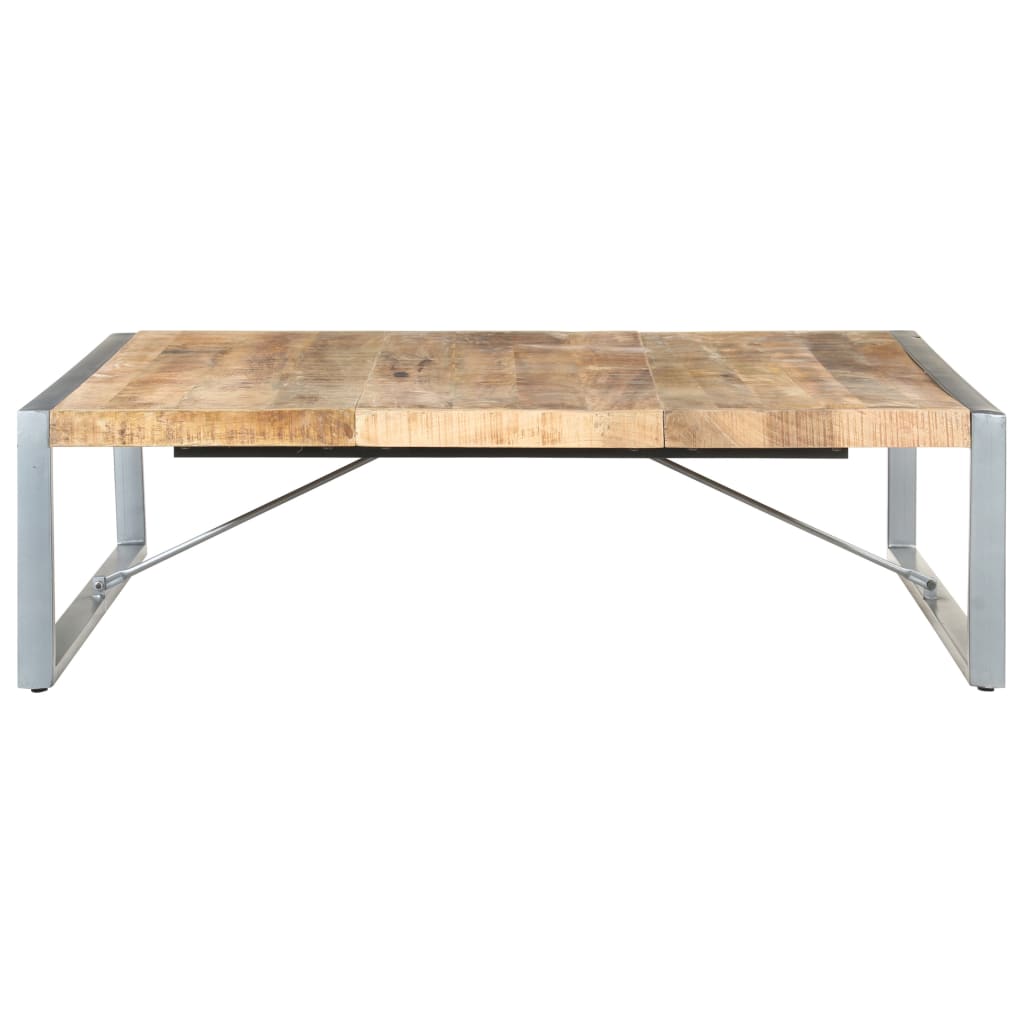 Coffee Table 140x140x40 cm Rough Mango Wood- Coffee Tables - HomeShopIreland - Home Shop Ireland - Coffee Tables - Coffee Table 140x140x40 cm Rough Mango Wood