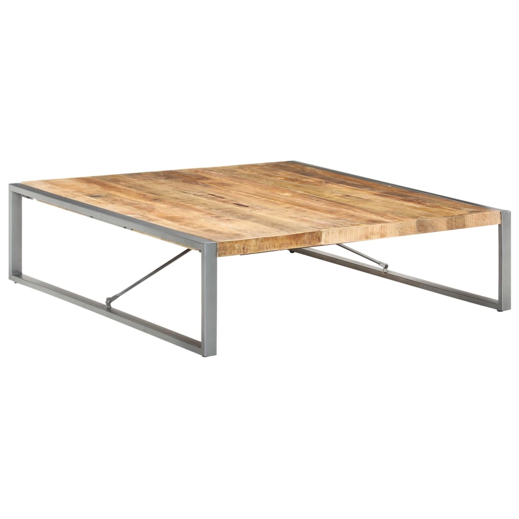 Coffee Table 140x140x40 cm Rough Mango Wood- Coffee Tables - HomeShopIreland - Home Shop Ireland - Coffee Tables - Coffee Table 140x140x40 cm Rough Mango Wood