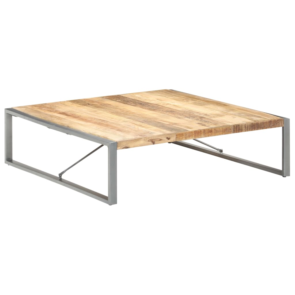 Coffee Table 140x140x40 cm Rough Mango Wood- Coffee Tables - HomeShopIreland - Home Shop Ireland - Coffee Tables - Coffee Table 140x140x40 cm Rough Mango Wood