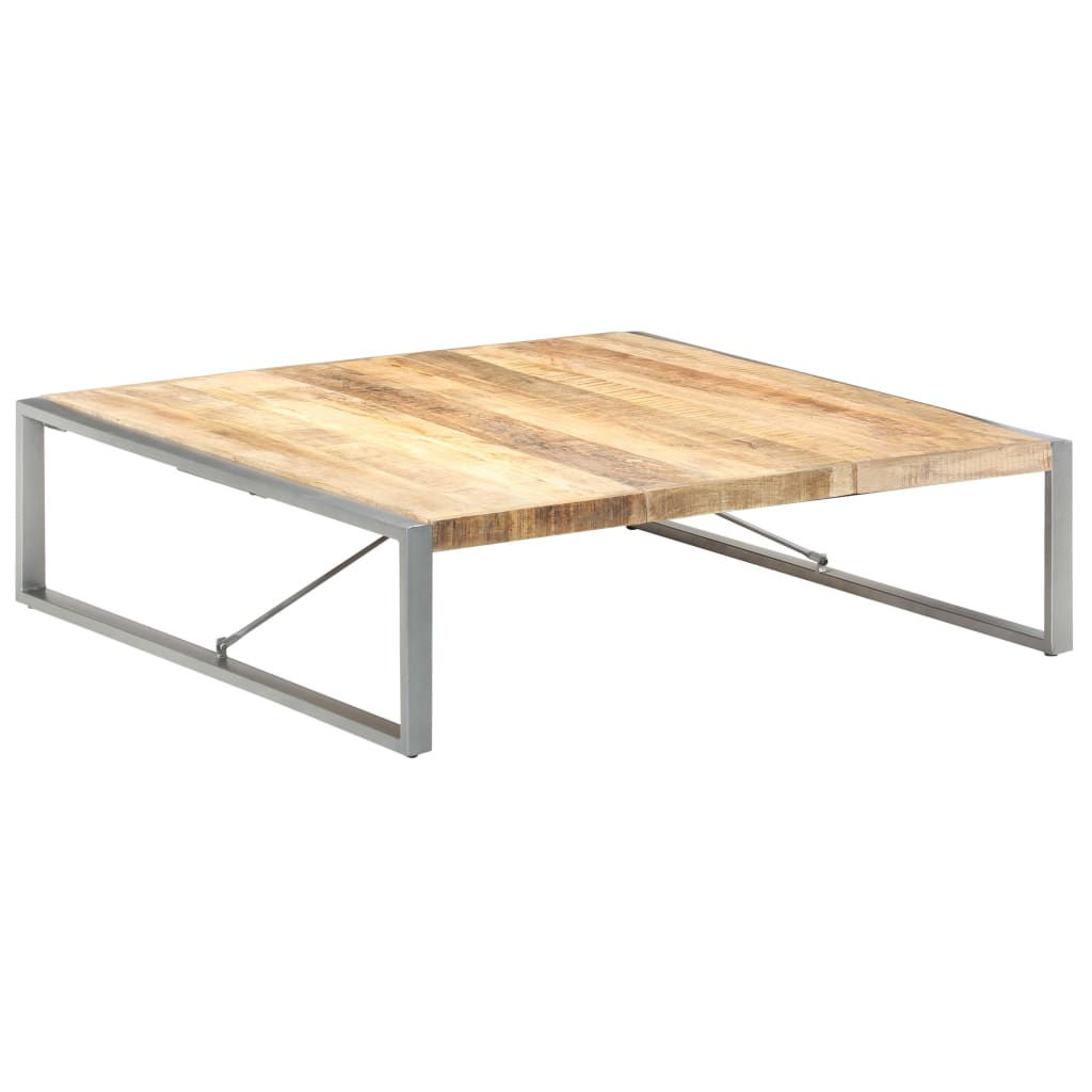 Coffee Table 140x140x40 cm Rough Mango Wood- Coffee Tables - HomeShopIreland - Home Shop Ireland - Coffee Tables - Coffee Table 140x140x40 cm Rough Mango Wood