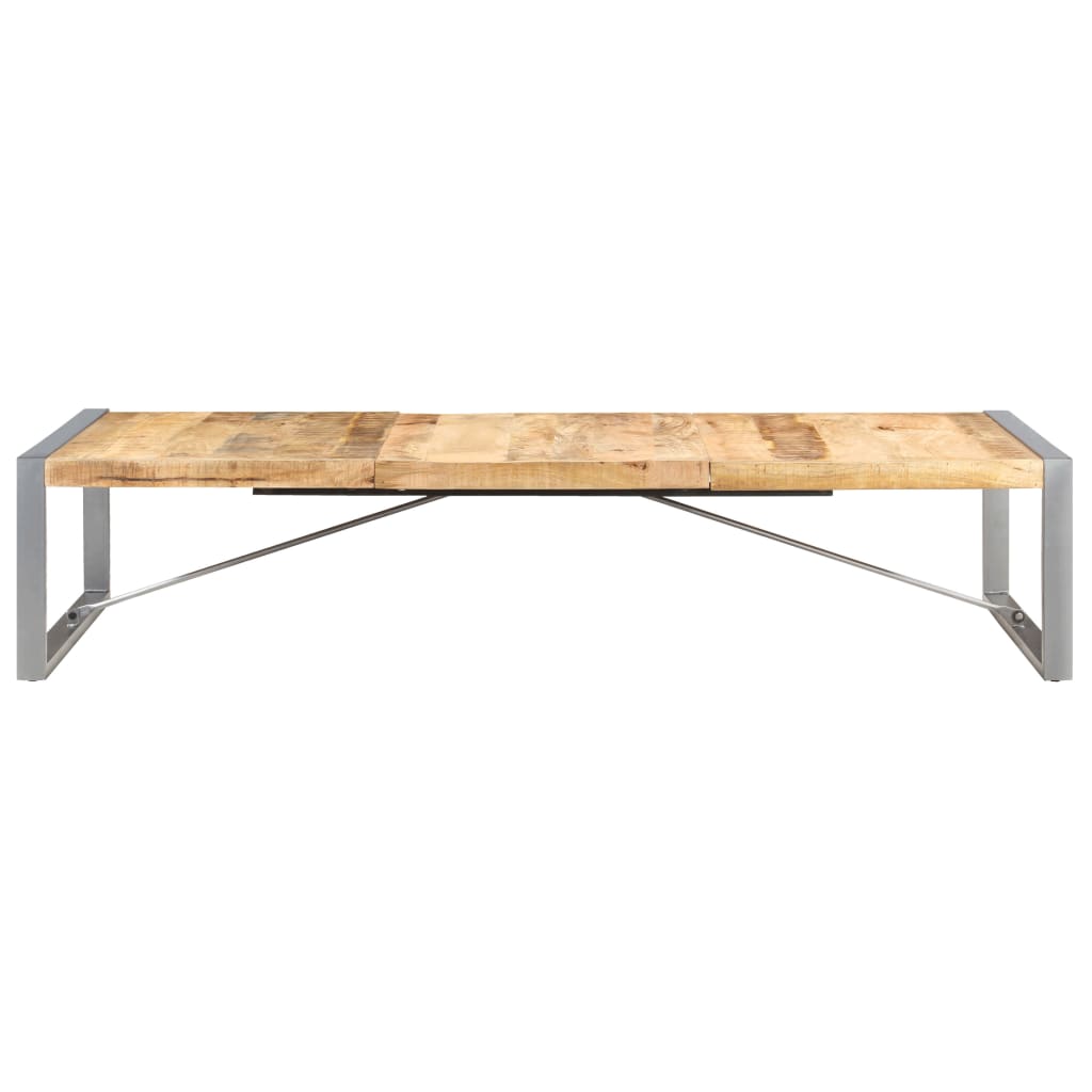 Coffee Table 180x90x40 cm Rough Mango Wood- Coffee Tables - HomeShopIreland - Home Shop Ireland - Coffee Tables - Coffee Table 180x90x40 cm Rough Mango Wood