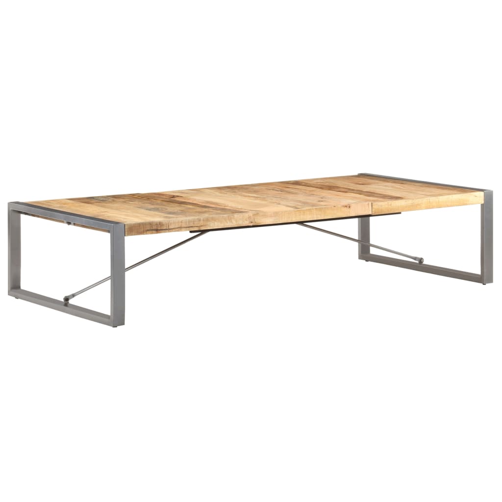 Coffee Table 180x90x40 cm Rough Mango Wood- Coffee Tables - HomeShopIreland - Home Shop Ireland - Coffee Tables - Coffee Table 180x90x40 cm Rough Mango Wood