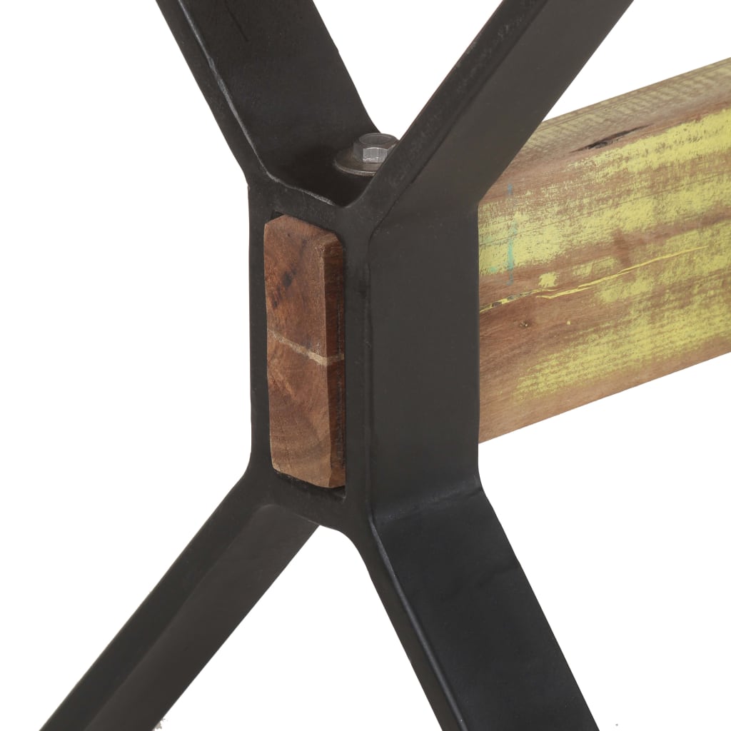 Dining Table 140x70x76 cm Solid Reclaimed Wood- Kitchen & Dining Room Tables - HomeShopIreland - Home Shop Ireland - Kitchen & Dining Room Tables - Dining Table 140x70x76 cm Solid Reclaimed Wood