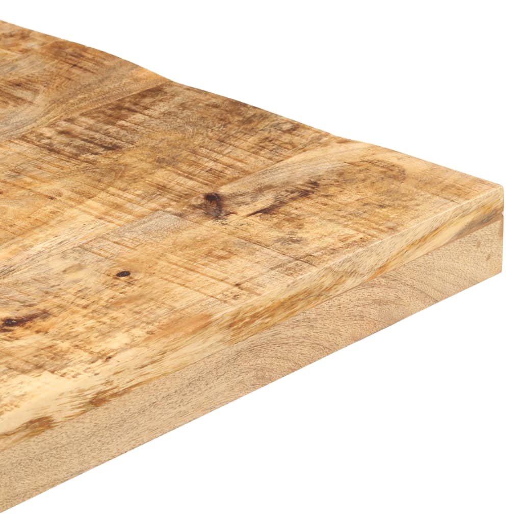 Bistro Table Square 70x70x75 cm Rough Mango Wood- Kitchen & Dining Room Tables - HomeShopIreland - Home Shop Ireland - Kitchen & Dining Room Tables - Bistro Table Square 70x70x75 cm Rough Mango Wood