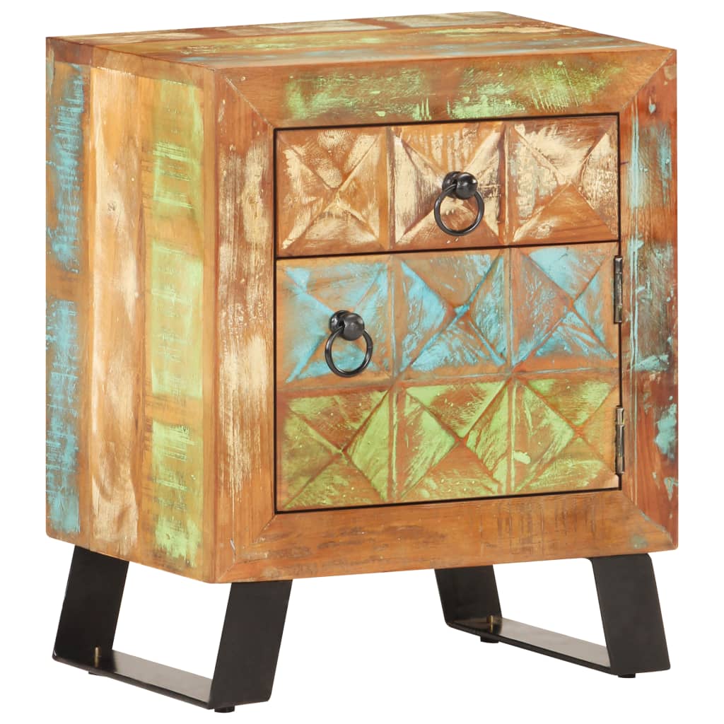 Bedside Cabinet 40x30x50 cm Solid Reclaimed Wood- Bedside Tables - HomeShopIreland - Home Shop Ireland - Bedside Tables - Bedside Cabinet 40x30x50 cm Solid Reclaimed Wood