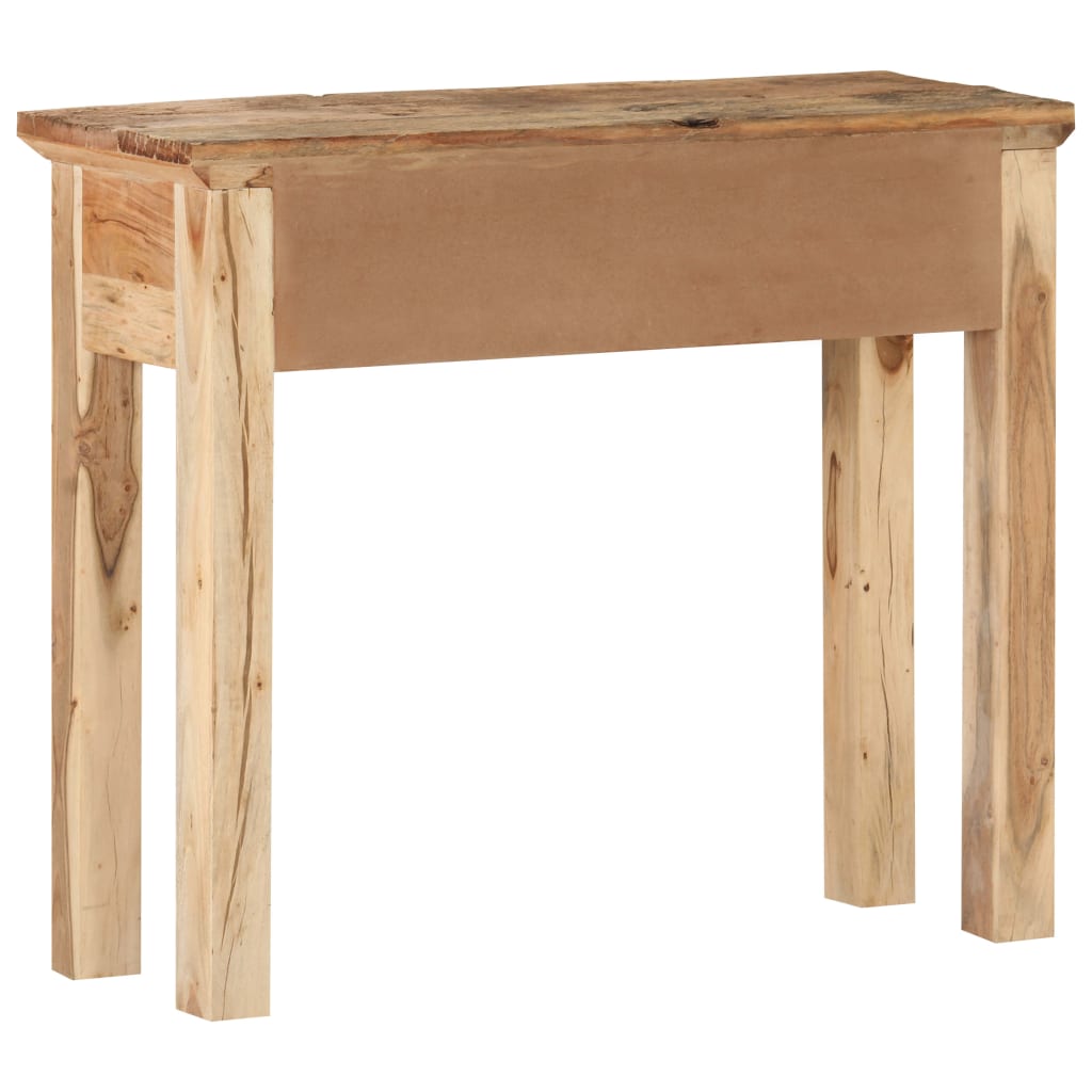 Console Table 90.5x30x75cm Solid Acacia Wood and Reclaimed Wood- End Tables - HomeShopIreland - Home Shop Ireland - End Tables - Console Table 90.5x30x75cm Solid Acacia Wood and Reclaimed Wood