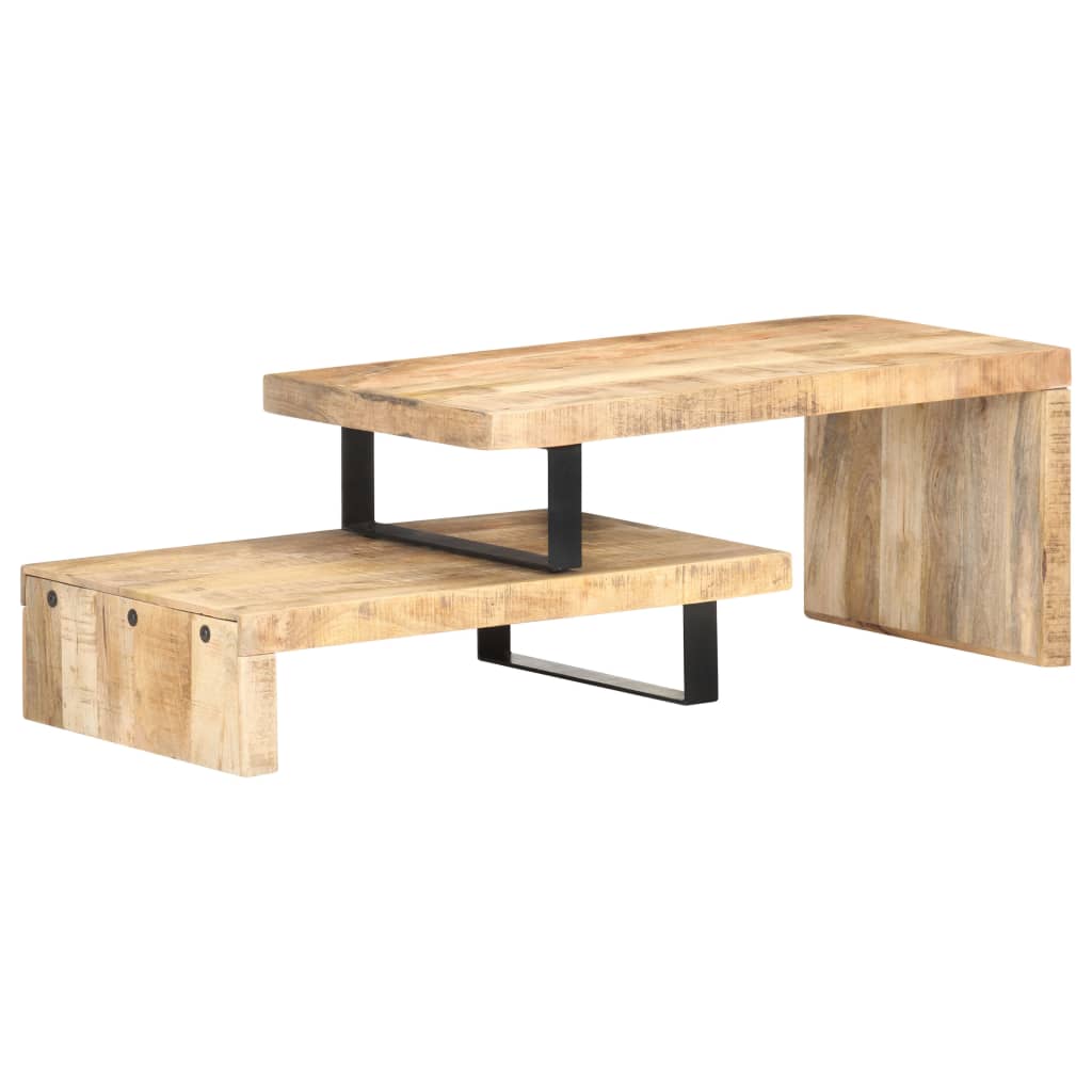 2 Piece Coffee Table Set Solid Mango Wood- Coffee Tables - HomeShopIreland - Home Shop Ireland - Coffee Tables - 2 Piece Coffee Table Set Solid Mango Wood