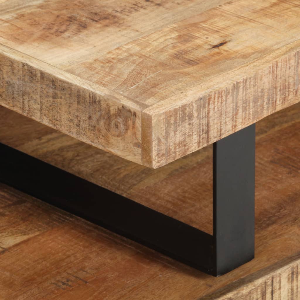 2 Piece Coffee Table Set Solid Mango Wood- Coffee Tables - HomeShopIreland - Home Shop Ireland - Coffee Tables - 2 Piece Coffee Table Set Solid Mango Wood