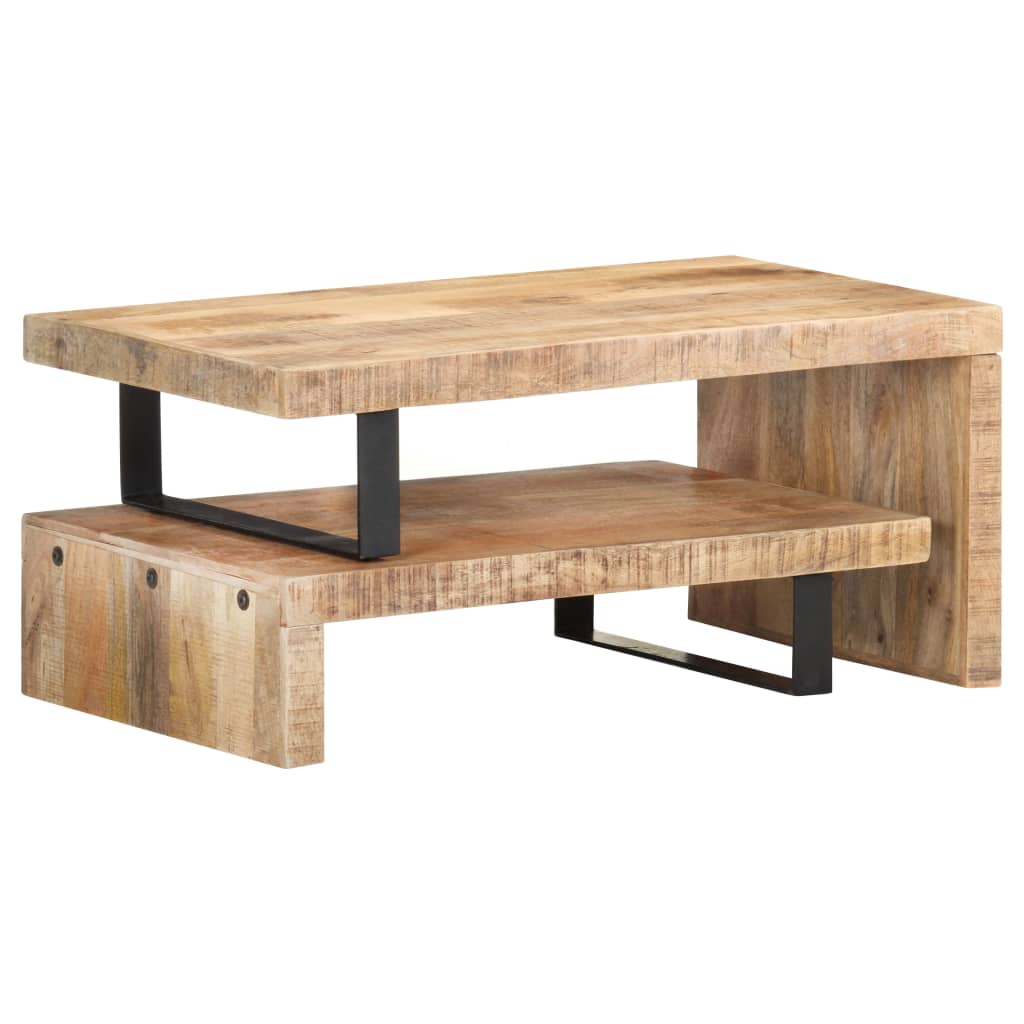 2 Piece Coffee Table Set Solid Mango Wood- Coffee Tables - HomeShopIreland - Home Shop Ireland - Coffee Tables - 2 Piece Coffee Table Set Solid Mango Wood