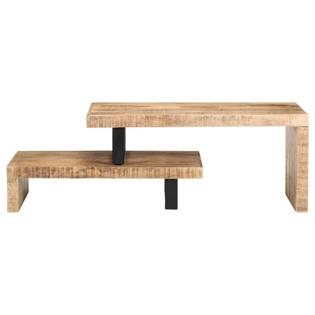 2 Piece Coffee Table Set Solid Mango Wood- Coffee Tables - HomeShopIreland - Home Shop Ireland - Coffee Tables - 2 Piece Coffee Table Set Solid Mango Wood