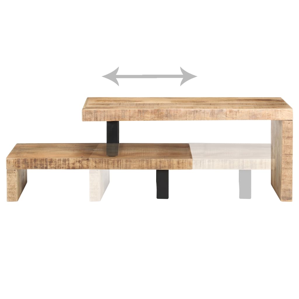 2 Piece Coffee Table Set Solid Mango Wood- Coffee Tables - HomeShopIreland - Home Shop Ireland - Coffee Tables - 2 Piece Coffee Table Set Solid Mango Wood