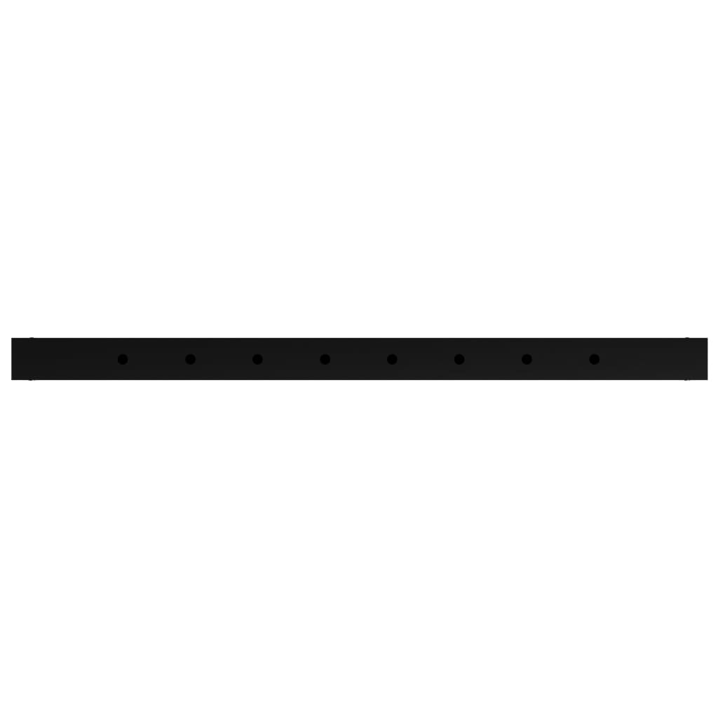 Adjustable Work Bench Frames 2 pcs Metal 85x(69-95.5) cm Black- Table Legs - HomeShopIreland - Home Shop Ireland - Table Legs - Adjustable Work Bench Frames 2 pcs Metal 85x(69-95.5) cm Black