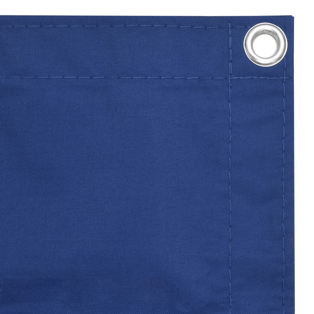 Balcony Screen Blue 90x600 cm Oxford Fabric- Outdoor Umbrellas & Sunshades - HomeShopIreland - Home Shop Ireland - Outdoor Umbrellas & Sunshades - Balcony Screen Blue 90x600 cm Oxford Fabric