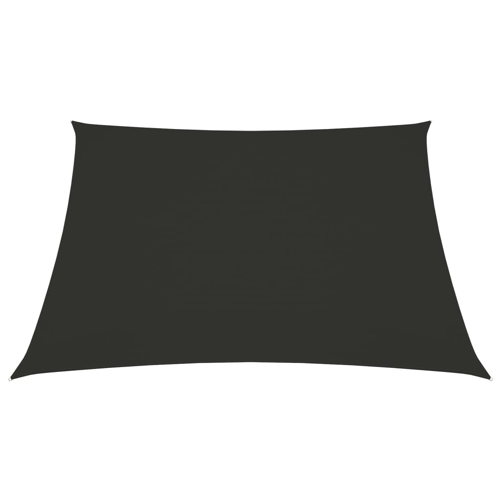 Sunshade Sail Oxford Fabric Rectangular 2.5x3 m Anthracite- Outdoor Umbrellas & Sunshades - HomeShopIreland - Home Shop Ireland - Outdoor Umbrellas & Sunshades - Sunshade Sail Oxford Fabric Rectangular 2.5x3 m Anthracite