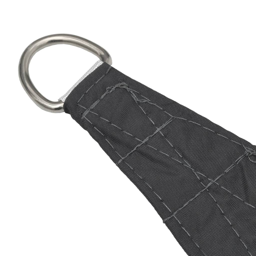 Sunshade Sail Oxford Fabric Rectangular 2.5x3 m Anthracite- Outdoor Umbrellas & Sunshades - HomeShopIreland - Home Shop Ireland - Outdoor Umbrellas & Sunshades - Sunshade Sail Oxford Fabric Rectangular 2.5x3 m Anthracite