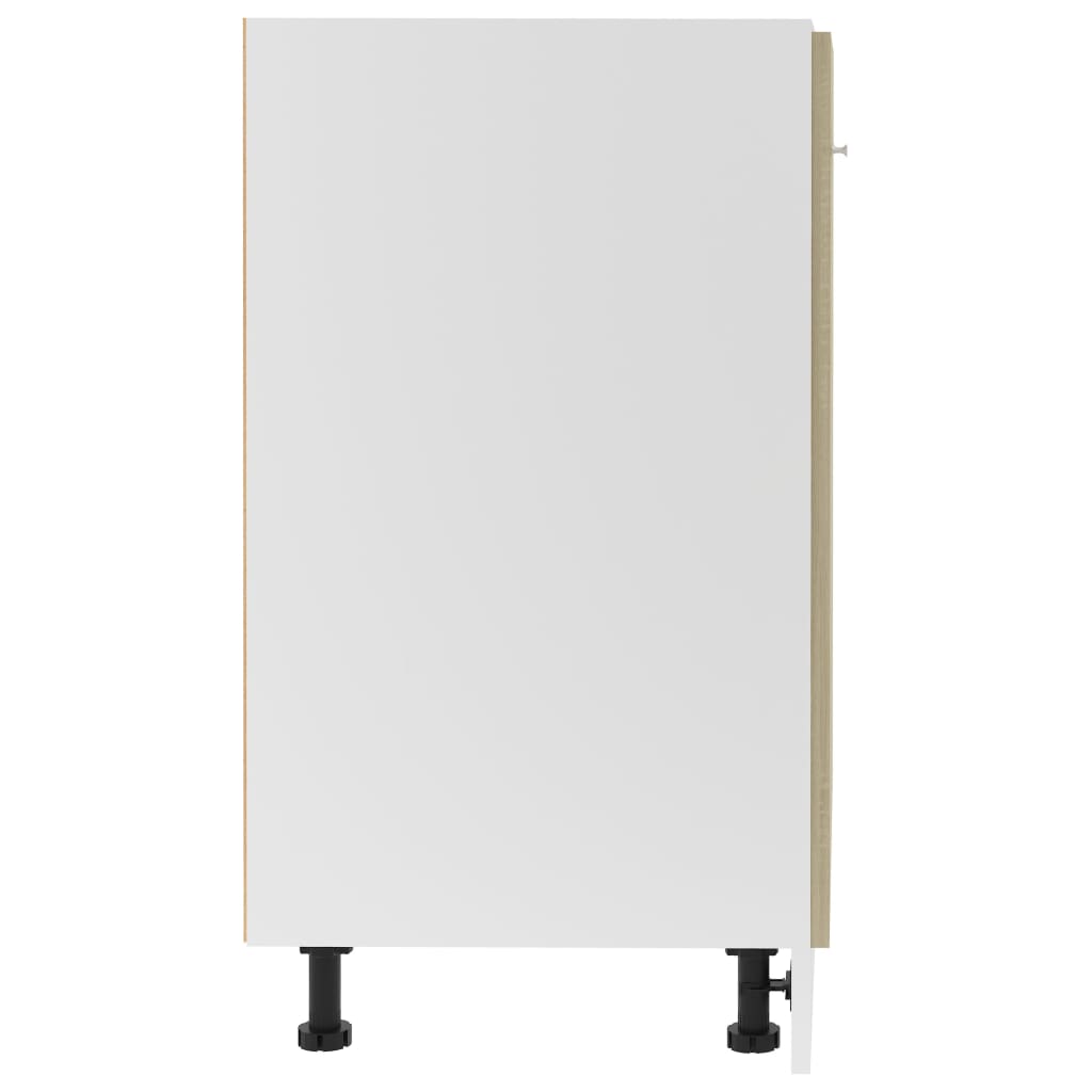 Bottom Cabinet Sonoma Oak 60x46x81.5 cm Chipboard- Kitchen Cabinets - HomeShopIreland - Home Shop Ireland - Kitchen Cabinets - Bottom Cabinet Sonoma Oak 60x46x81.5 cm Chipboard