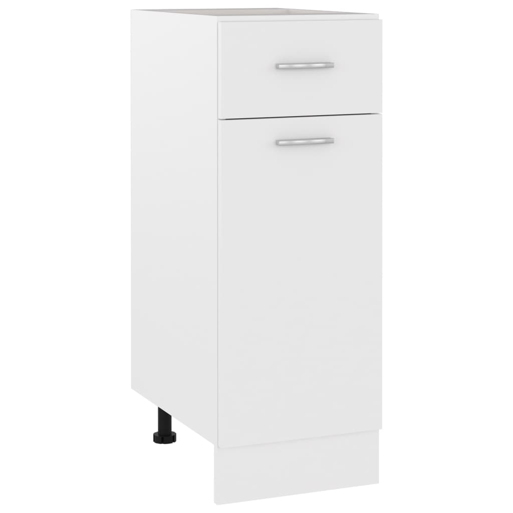 Drawer Bottom Cabinet White 30x46x81.5 cm Chipboard- Kitchen Cabinets - HomeShopIreland - Home Shop Ireland - Kitchen Cabinets - Drawer Bottom Cabinet White 30x46x81.5 cm Chipboard