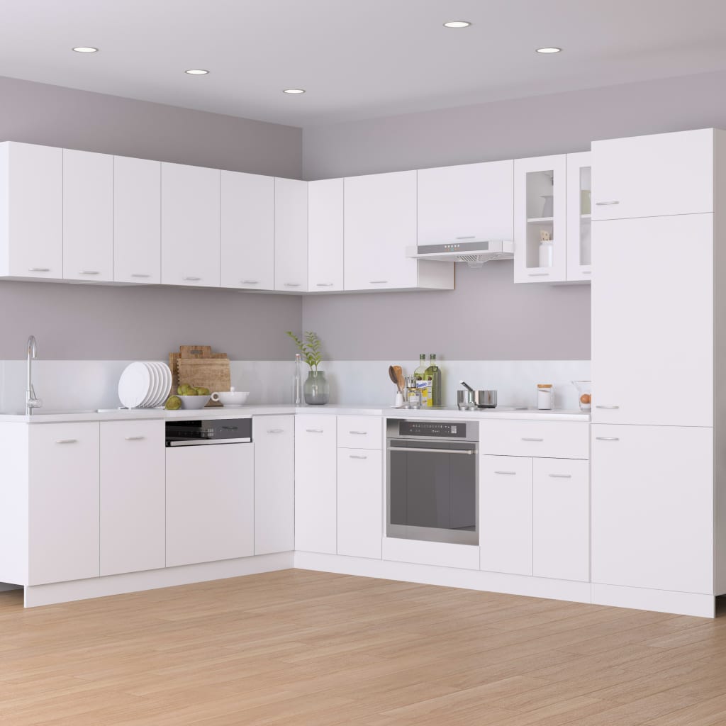 Drawer Bottom Cabinet White 30x46x81.5 cm Chipboard- Kitchen Cabinets - HomeShopIreland - Home Shop Ireland - Kitchen Cabinets - Drawer Bottom Cabinet White 30x46x81.5 cm Chipboard