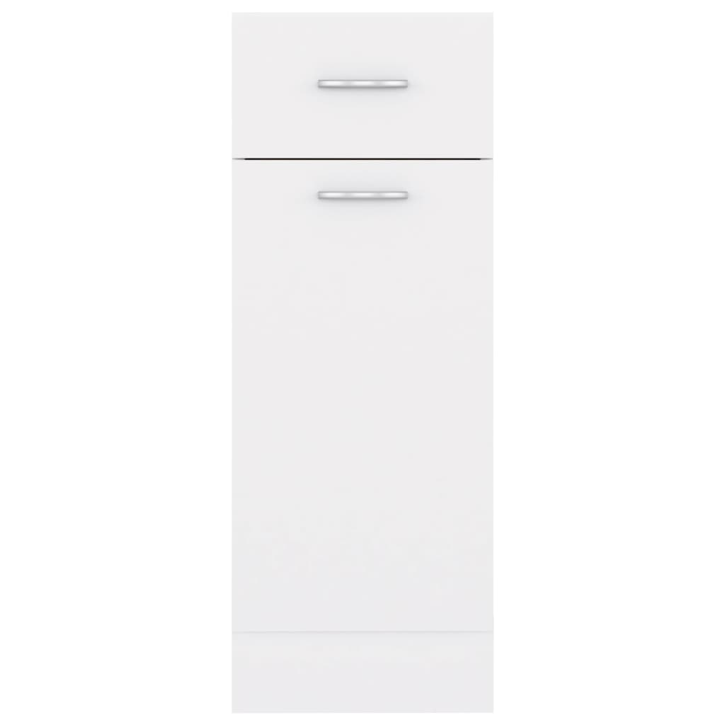 Drawer Bottom Cabinet White 30x46x81.5 cm Chipboard- Kitchen Cabinets - HomeShopIreland - Home Shop Ireland - Kitchen Cabinets - Drawer Bottom Cabinet White 30x46x81.5 cm Chipboard