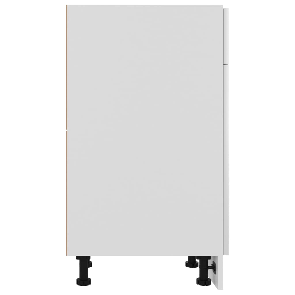 Drawer Bottom Cabinet High Gloss White 30x46x81.5 cm Chipboard- Kitchen Cabinets - HomeShopIreland - Home Shop Ireland - Kitchen Cabinets - Drawer Bottom Cabinet High Gloss White 30x46x81.5 cm Chipboard