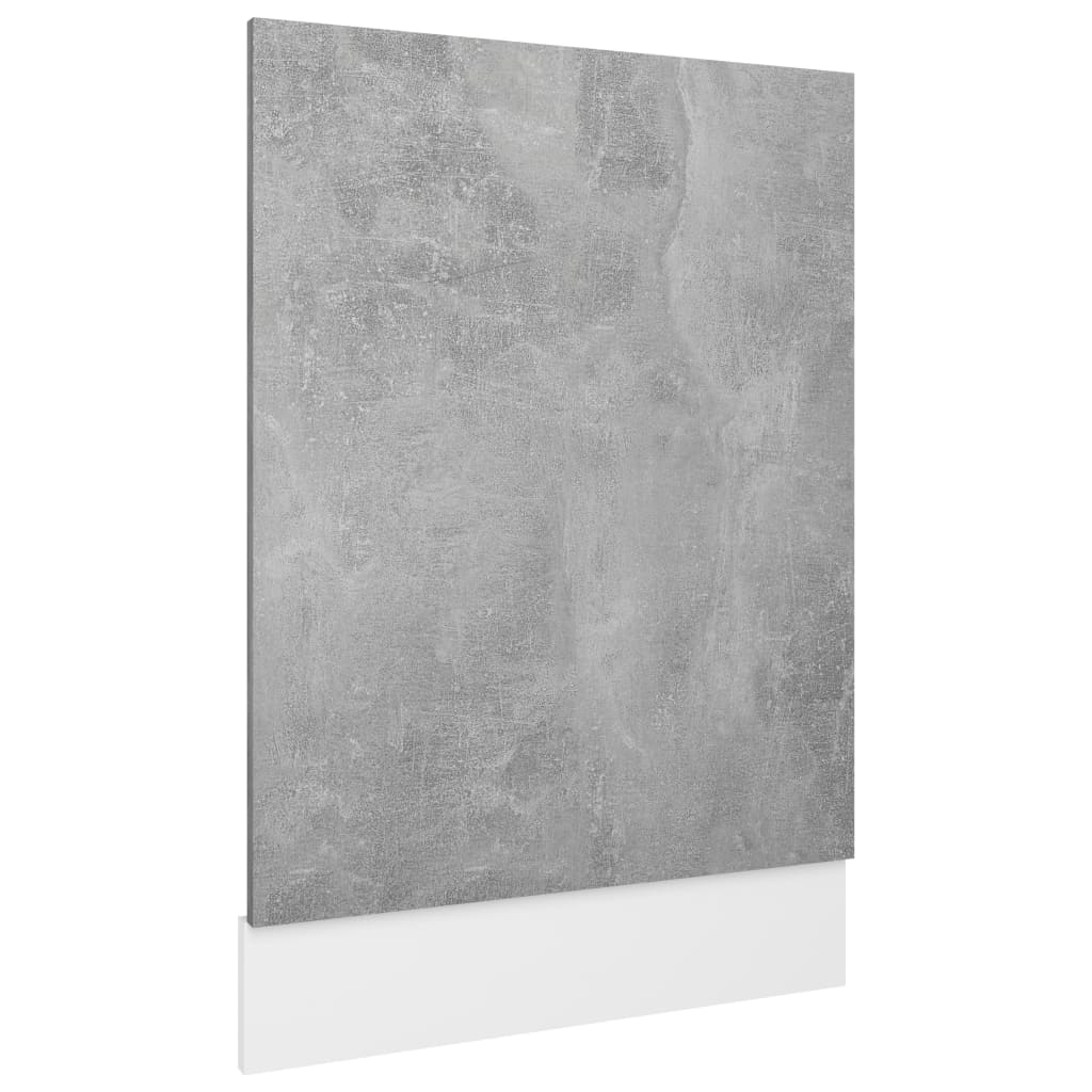 Dishwasher Panel Concrete Grey 45x3x67 cm Chipboard- Kitchen Cabinets - HomeShopIreland - Home Shop Ireland - Kitchen Cabinets - Dishwasher Panel Concrete Grey 45x3x67 cm Chipboard
