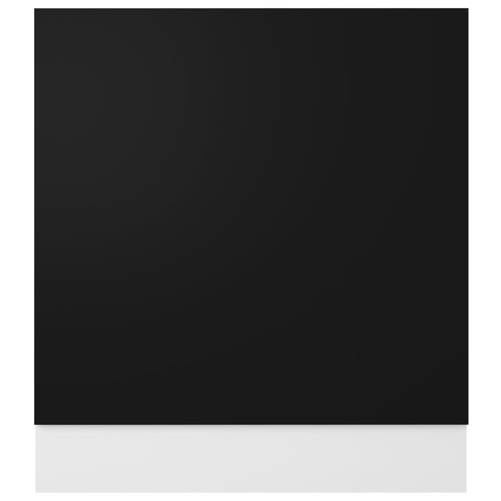 Dishwasher Panel Black 59.5x3x67 cm Chipboard- Kitchen Cabinets - HomeShopIreland - Home Shop Ireland - Kitchen Cabinets - Dishwasher Panel Black 59.5x3x67 cm Chipboard
