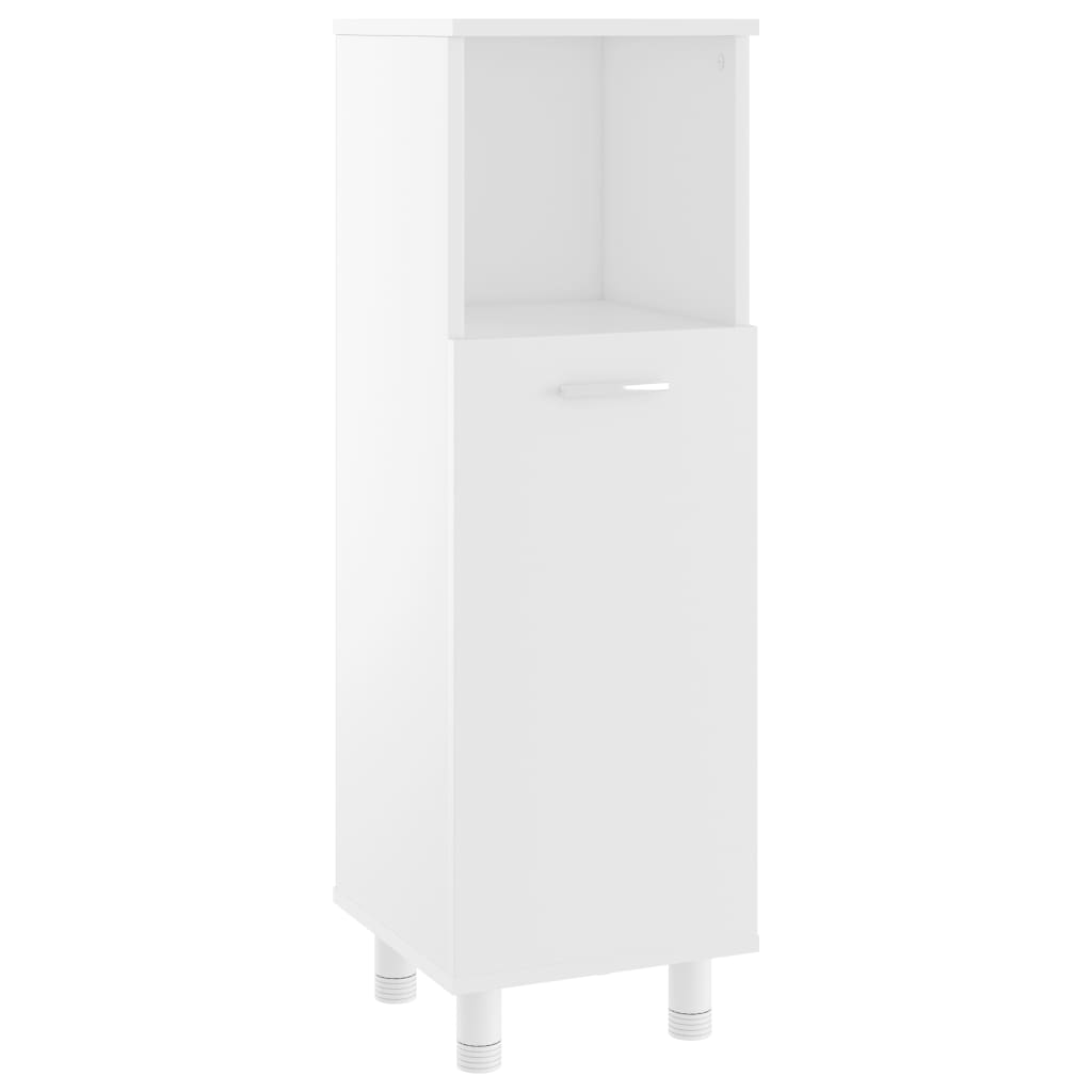 Bathroom Cabinet White 30x30x95 cm Chipboard- Bathroom Furniture Sets - HomeShopIreland - Home Shop Ireland - Bathroom Furniture Sets - Bathroom Cabinet White 30x30x95 cm Chipboard