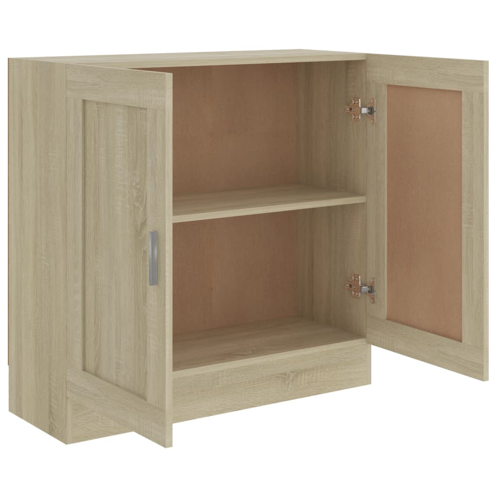 Book Cabinet Sonoma Oak 82.5x30.5x80 cm Chipboard- Bookcases & Standing Shelves - HomeShopIreland - Home Shop Ireland - Bookcases & Standing Shelves - Book Cabinet Sonoma Oak 82.5x30.5x80 cm Chipboard