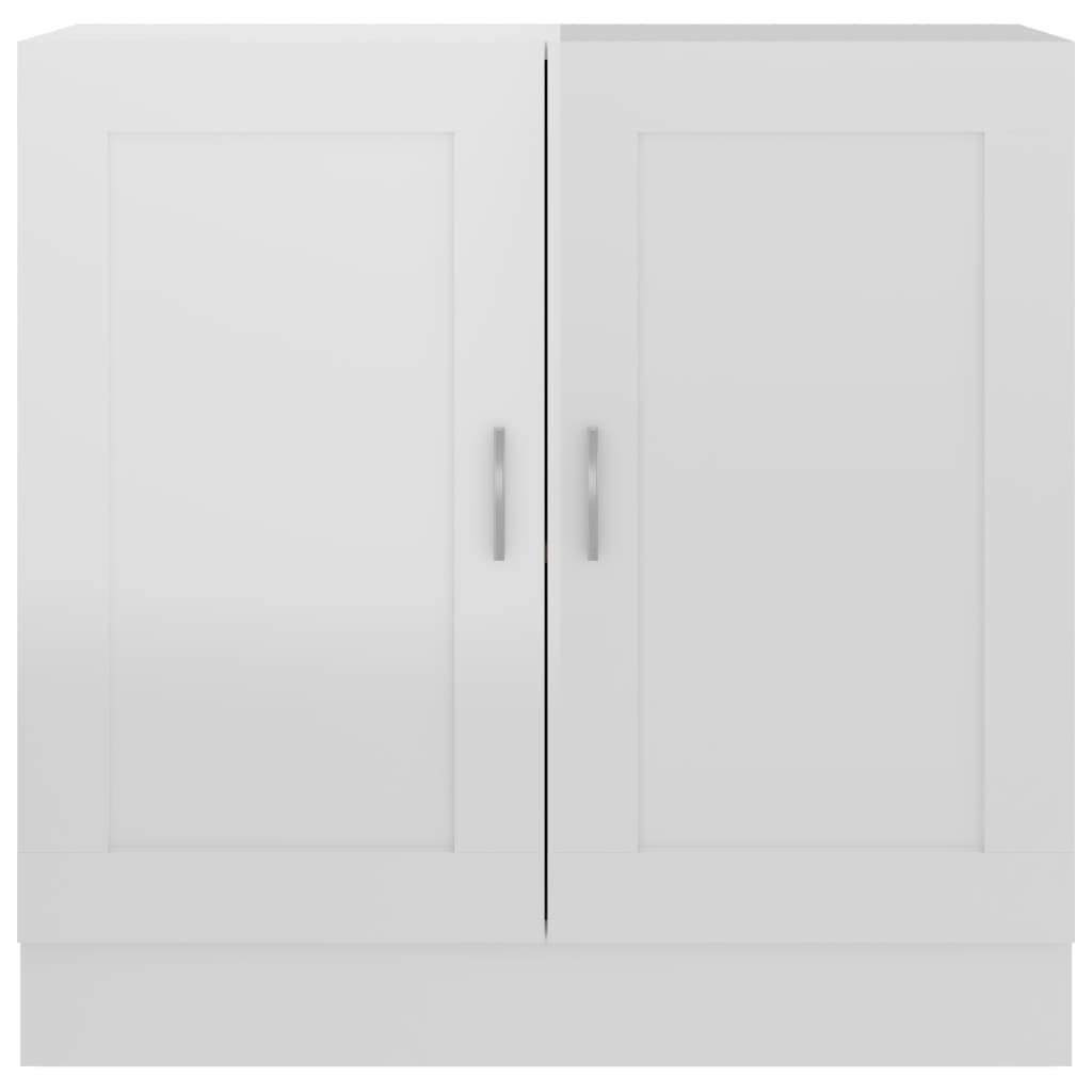 Book Cabinet High Gloss White 82.5x30.5x80 cm Chipboard- Bookcases & Standing Shelves - HomeShopIreland - Home Shop Ireland - Bookcases & Standing Shelves - Book Cabinet High Gloss White 82.5x30.5x80 cm Chipboard