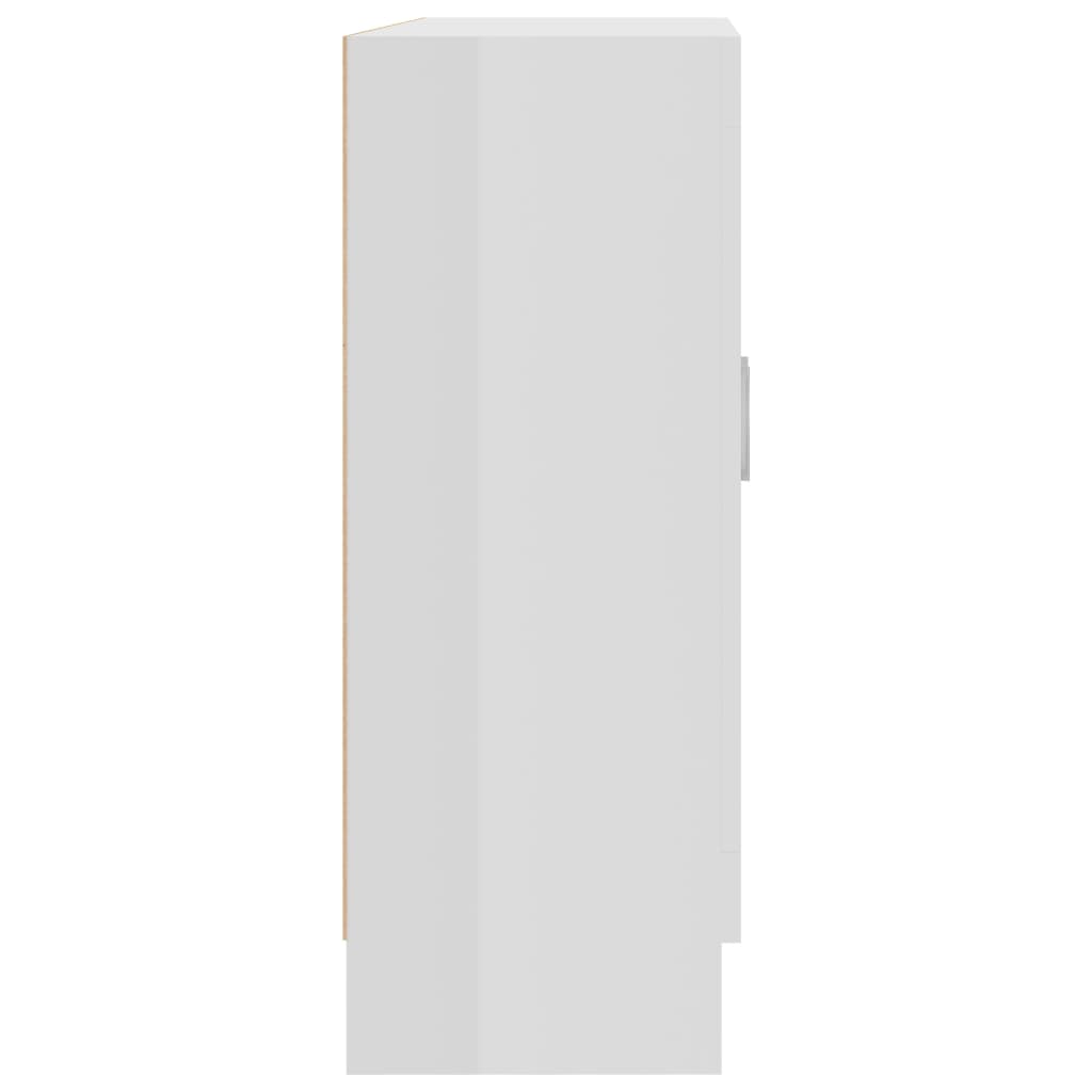 Book Cabinet High Gloss White 82.5x30.5x80 cm Chipboard- Bookcases & Standing Shelves - HomeShopIreland - Home Shop Ireland - Bookcases & Standing Shelves - Book Cabinet High Gloss White 82.5x30.5x80 cm Chipboard