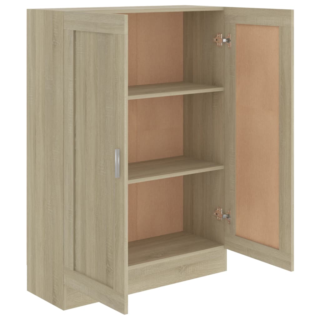 Book Cabinet Sonoma Oak 82.5x30.5x115 cm Chipboard- Bookcases & Standing Shelves - HomeShopIreland - Home Shop Ireland - Bookcases & Standing Shelves - Book Cabinet Sonoma Oak 82.5x30.5x115 cm Chipboard