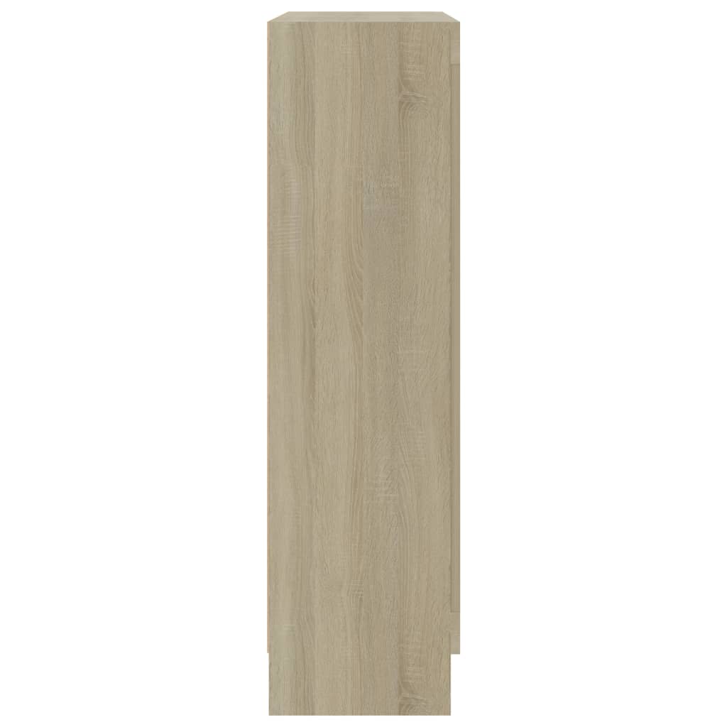 Book Cabinet Sonoma Oak 82.5x30.5x115 cm Chipboard- Bookcases & Standing Shelves - HomeShopIreland - Home Shop Ireland - Bookcases & Standing Shelves - Book Cabinet Sonoma Oak 82.5x30.5x115 cm Chipboard