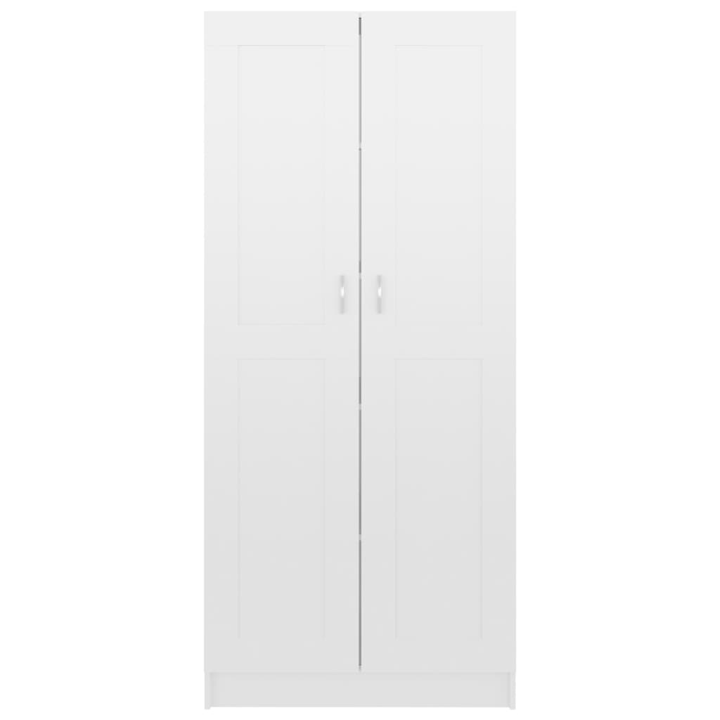 Book Cabinet High Gloss White 82.5x30.5x185.5 cm Chipboard- Bookcases & Standing Shelves - HomeShopIreland - Home Shop Ireland - Bookcases & Standing Shelves - Book Cabinet High Gloss White 82.5x30.5x185.5 cm Chipboard