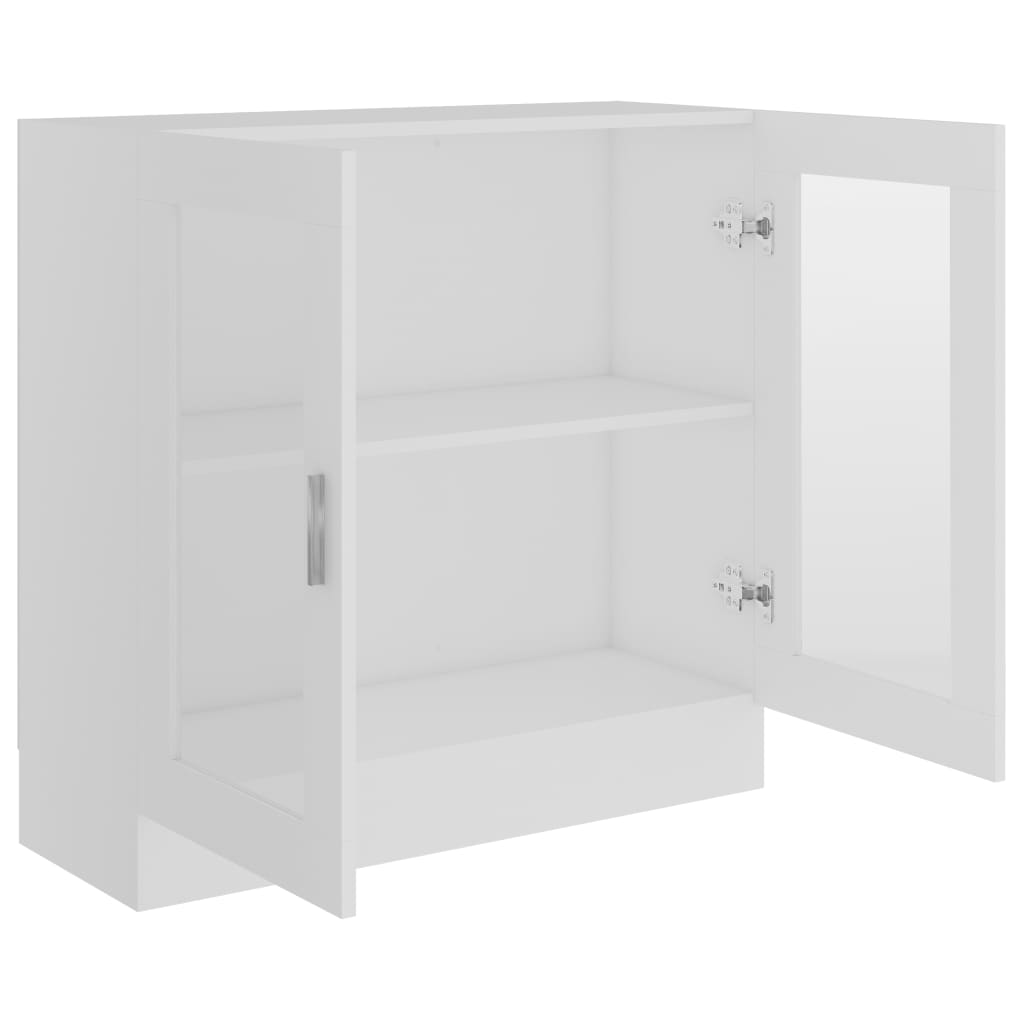 Vitrine Cabinet White 82.5x30.5x80 cm Chipboard- Bookcases & Standing Shelves - HomeShopIreland - Home Shop Ireland - Bookcases & Standing Shelves - Vitrine Cabinet White 82.5x30.5x80 cm Chipboard