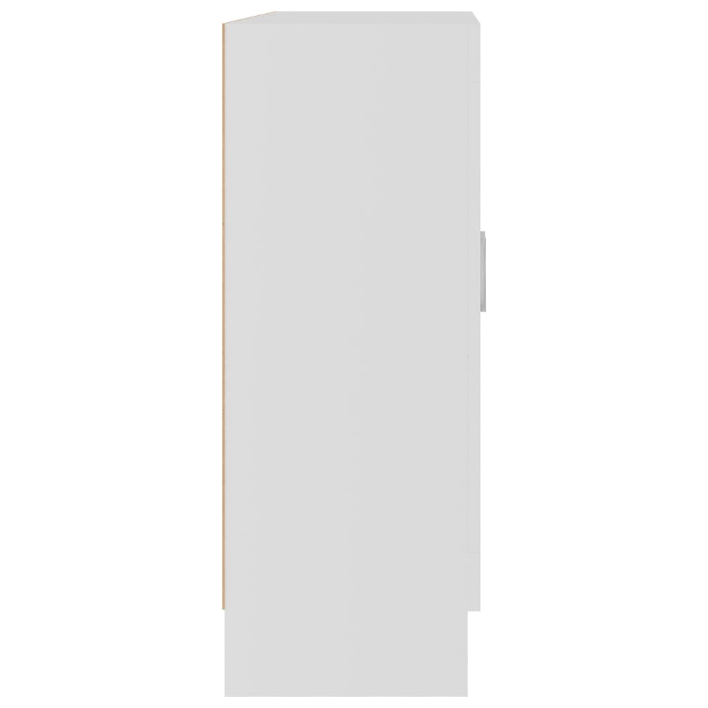 Vitrine Cabinet White 82.5x30.5x80 cm Chipboard- Bookcases & Standing Shelves - HomeShopIreland - Home Shop Ireland - Bookcases & Standing Shelves - Vitrine Cabinet White 82.5x30.5x80 cm Chipboard