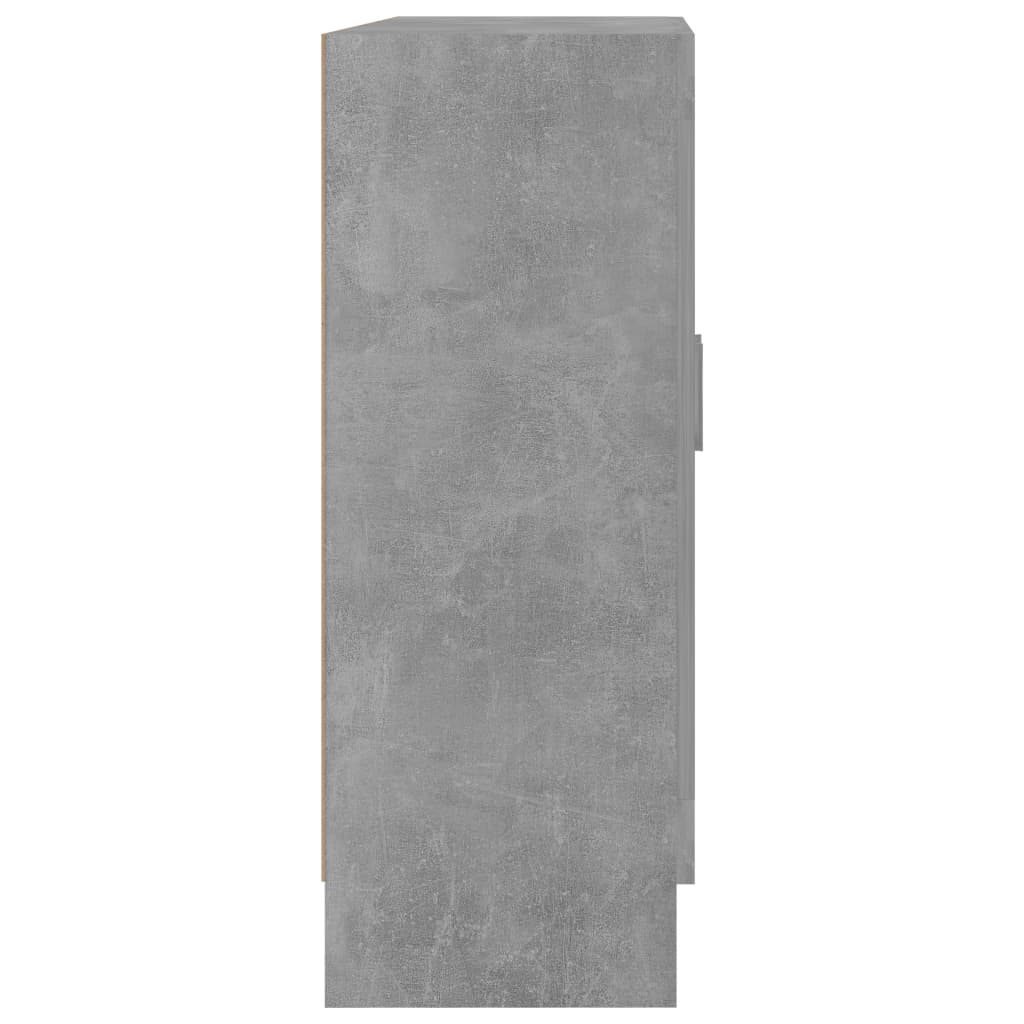 Vitrine Cabinet Concrete Grey 82.5x30.5x80 cm Chipboard- Bookcases & Standing Shelves - HomeShopIreland - Home Shop Ireland - Bookcases & Standing Shelves - Vitrine Cabinet Concrete Grey 82.5x30.5x80 cm Chipboard