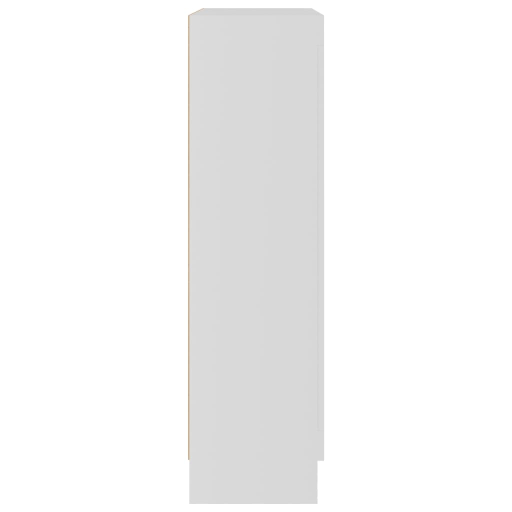 Vitrine Cabinet White 82.5x30.5x115 cm Chipboard- Bookcases & Standing Shelves - HomeShopIreland - Home Shop Ireland - Bookcases & Standing Shelves - Vitrine Cabinet White 82.5x30.5x115 cm Chipboard