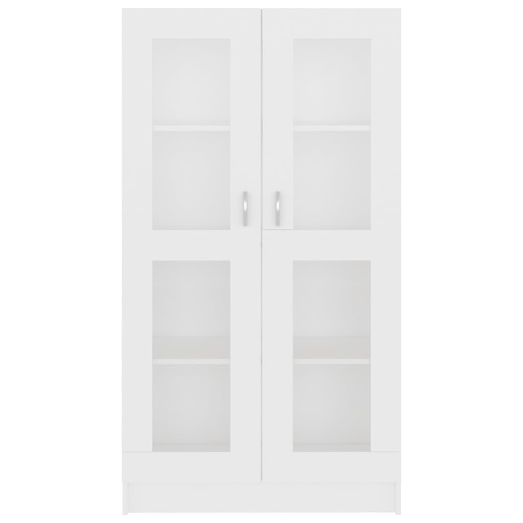Vitrine Cabinet White 82.5x30.5x150 cm Chipboard- Bookcases & Standing Shelves - HomeShopIreland - Home Shop Ireland - Bookcases & Standing Shelves - Vitrine Cabinet White 82.5x30.5x150 cm Chipboard