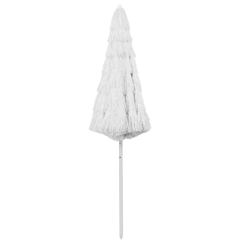 Beach Umbrella White 300 cm- Outdoor Umbrellas & Sunshades - HomeShopIreland - Home Shop Ireland - Outdoor Umbrellas & Sunshades - Beach Umbrella White 300 cm