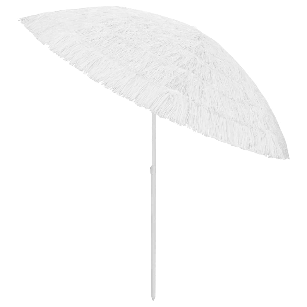 Beach Umbrella White 300 cm- Outdoor Umbrellas & Sunshades - HomeShopIreland - Home Shop Ireland - Outdoor Umbrellas & Sunshades - Beach Umbrella White 300 cm