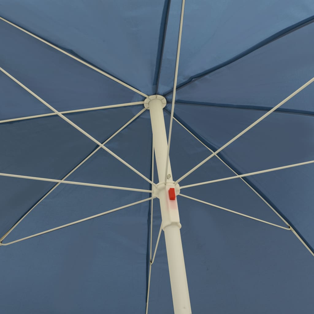 Beach Umbrella Blue 300 cm- Outdoor Umbrellas & Sunshades - HomeShopIreland - Home Shop Ireland - Outdoor Umbrellas & Sunshades - Beach Umbrella Blue 300 cm