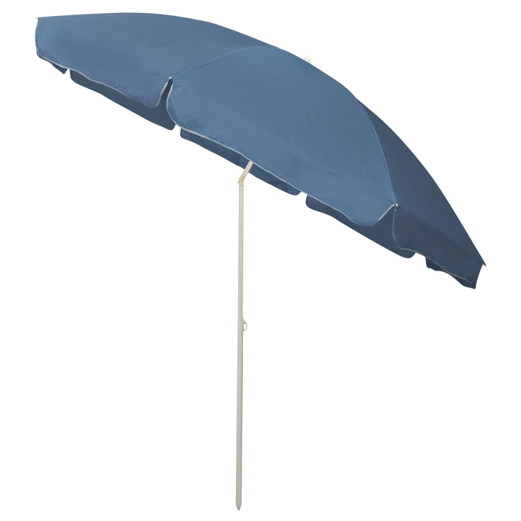 Beach Umbrella Blue 300 cm- Outdoor Umbrellas & Sunshades - HomeShopIreland - Home Shop Ireland - Outdoor Umbrellas & Sunshades - Beach Umbrella Blue 300 cm
