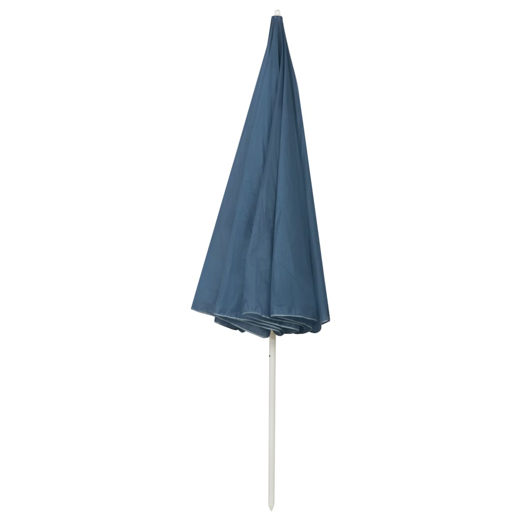Beach Umbrella Blue 300 cm- Outdoor Umbrellas & Sunshades - HomeShopIreland - Home Shop Ireland - Outdoor Umbrellas & Sunshades - Beach Umbrella Blue 300 cm