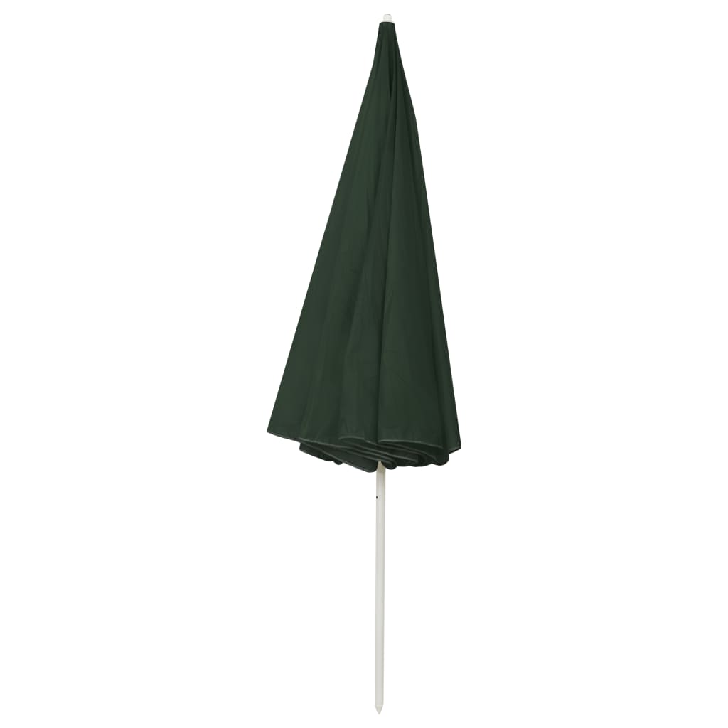 Beach Umbrella Green 300 cm- Outdoor Umbrellas & Sunshades - HomeShopIreland - Home Shop Ireland - Outdoor Umbrellas & Sunshades - Beach Umbrella Green 300 cm