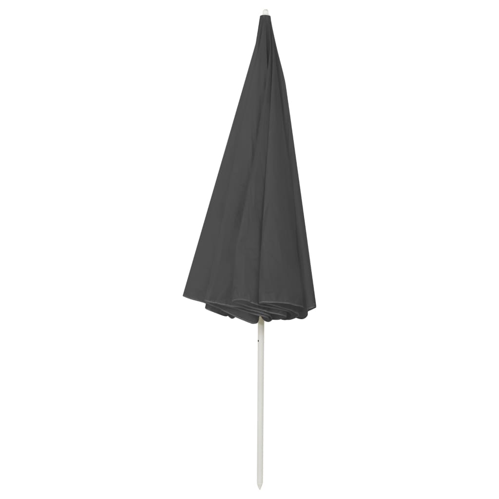 Beach Umbrella Anthracite 300 cm- Outdoor Umbrellas & Sunshades - HomeShopIreland - Home Shop Ireland - Outdoor Umbrellas & Sunshades - Beach Umbrella Anthracite 300 cm