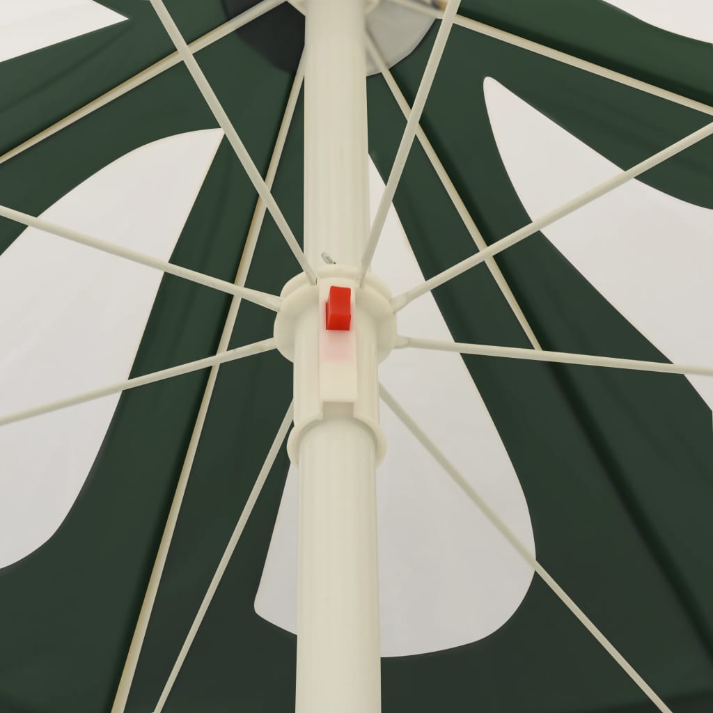 Beach Umbrella Green 240 cm- Outdoor Umbrellas & Sunshades - HomeShopIreland - Home Shop Ireland - Outdoor Umbrellas & Sunshades - Beach Umbrella Green 240 cm