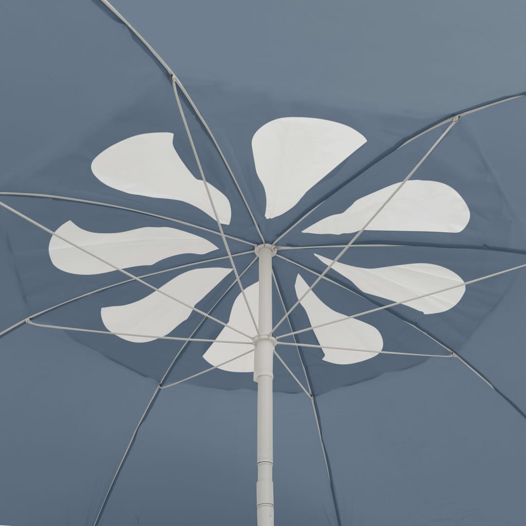 Beach Umbrella Blue 300 cm- Outdoor Umbrellas & Sunshades - HomeShopIreland - Home Shop Ireland - Outdoor Umbrellas & Sunshades - Beach Umbrella Blue 300 cm