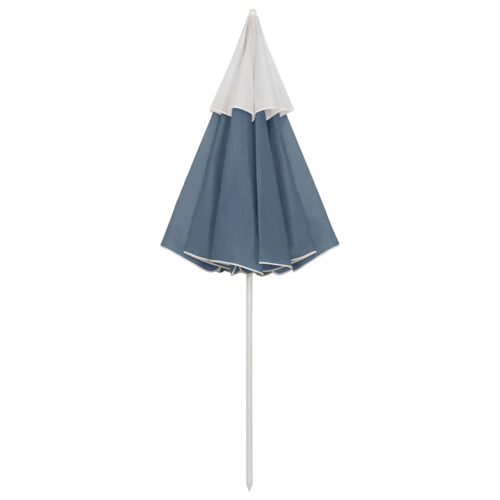 Beach Umbrella Blue 300 cm- Outdoor Umbrellas & Sunshades - HomeShopIreland - Home Shop Ireland - Outdoor Umbrellas & Sunshades - Beach Umbrella Blue 300 cm