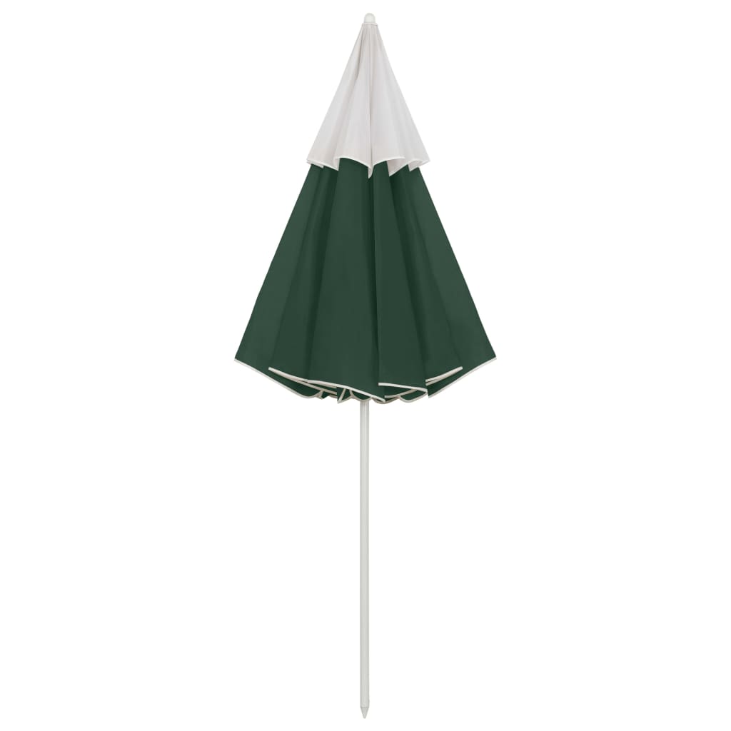 Beach Umbrella Green 300 cm- Outdoor Umbrellas & Sunshades - HomeShopIreland - Home Shop Ireland - Outdoor Umbrellas & Sunshades - Beach Umbrella Green 300 cm